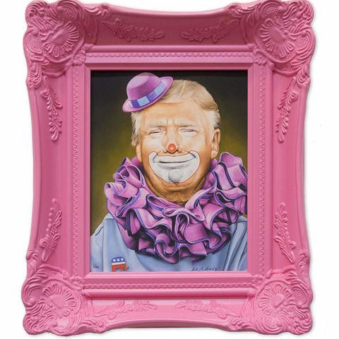 "Ass Clown" Fine Art Print - Spoke Art