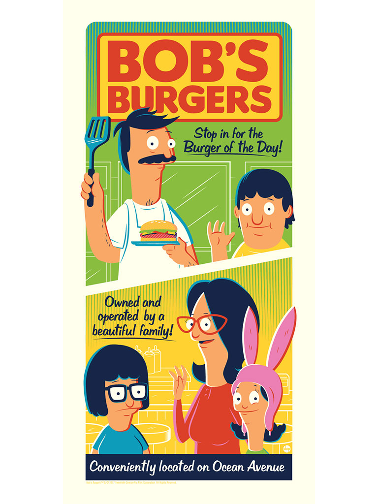 Dave Perillo - "Bob's Burgers" - Spoke Art