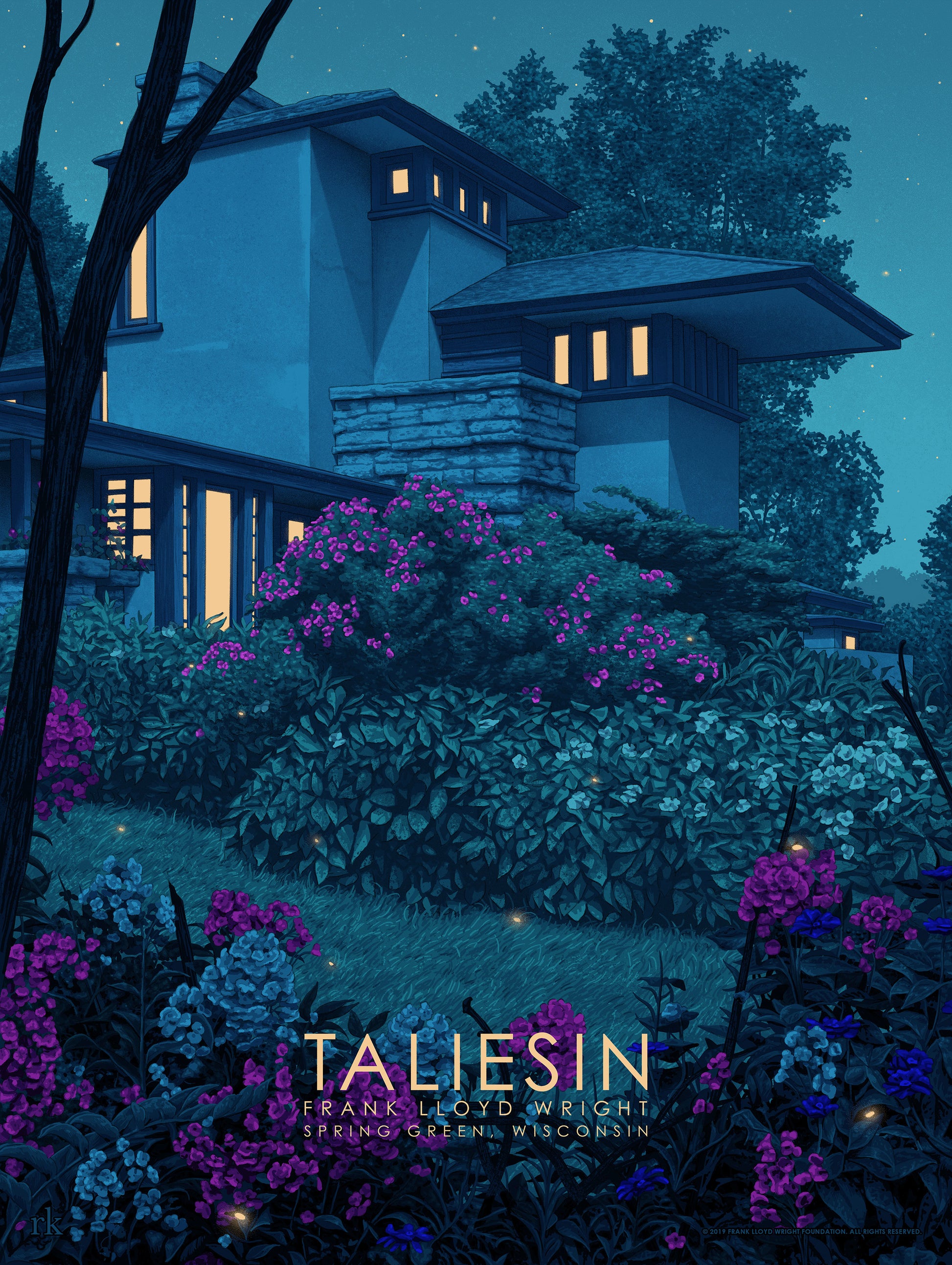 Rory Kurtz - "Taliesin East" - Spoke Art