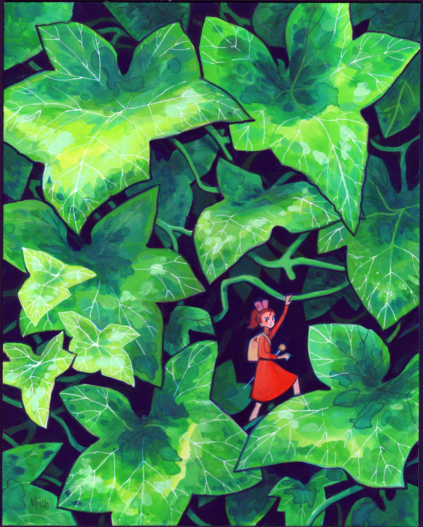 Veronica Fish - "Arrietty in the Ivy" - Spoke Art