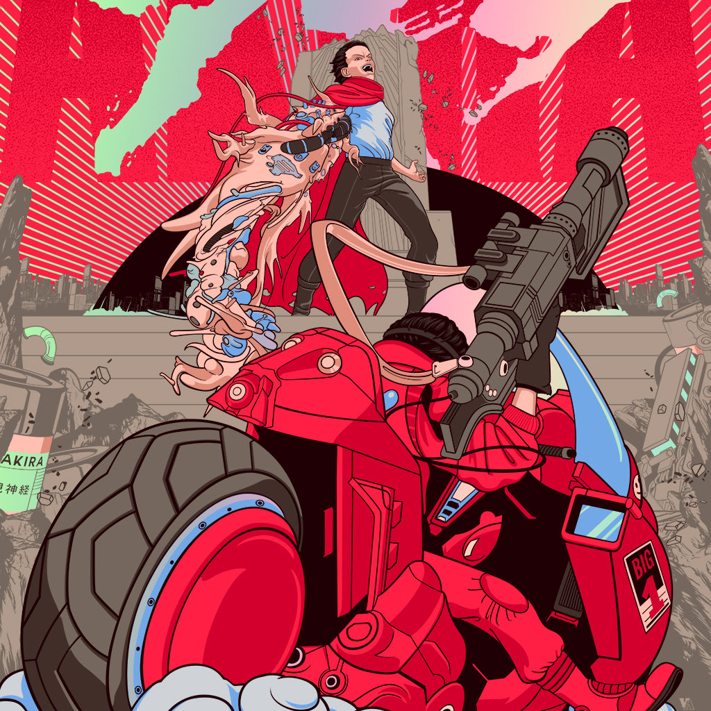 Vincent Aseo - "AKIRA" print - Spoke Art
