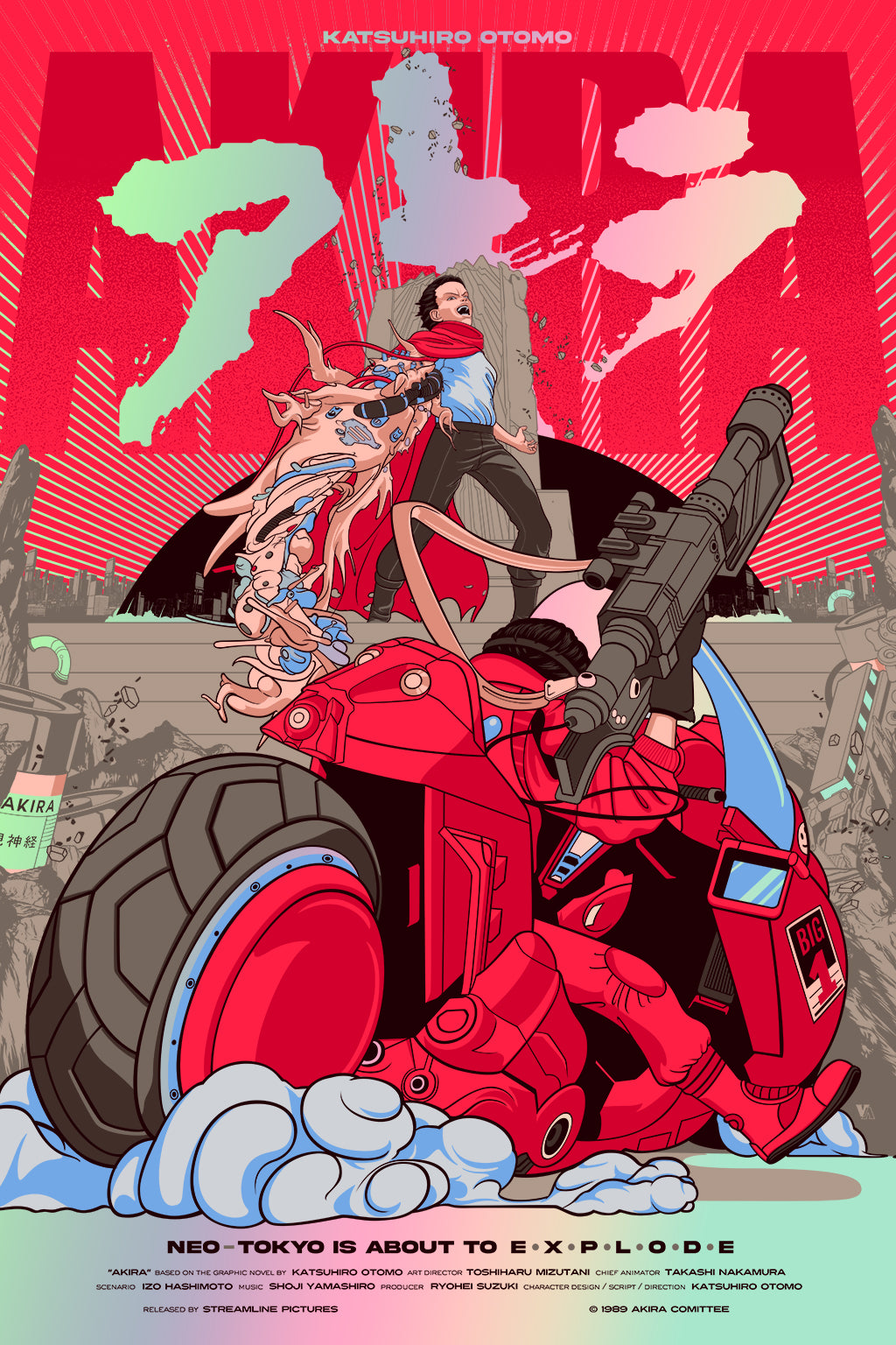 Vincent Aseo - "AKIRA" print - Spoke Art