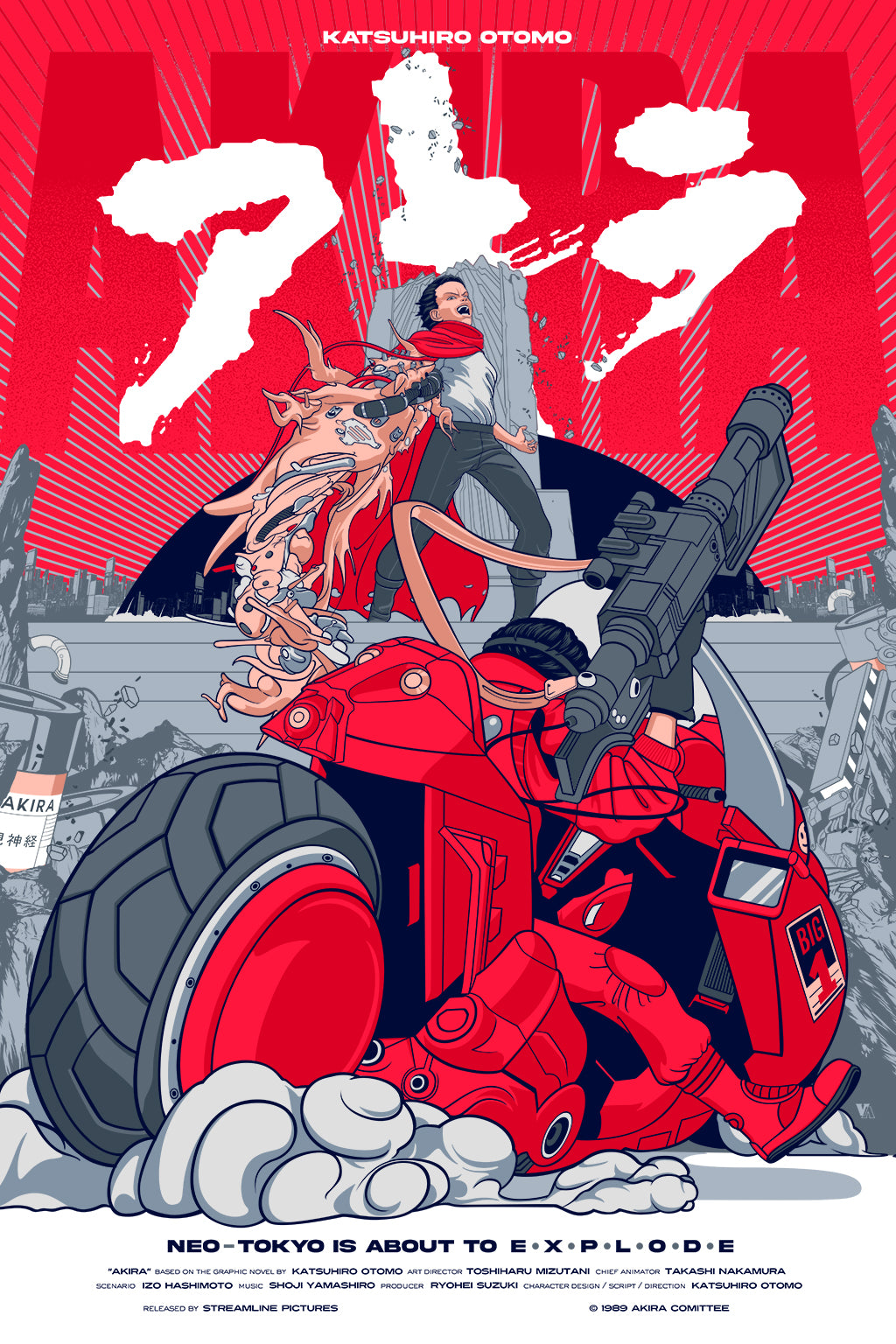 Vincent Aseo - "AKIRA" print - Spoke Art