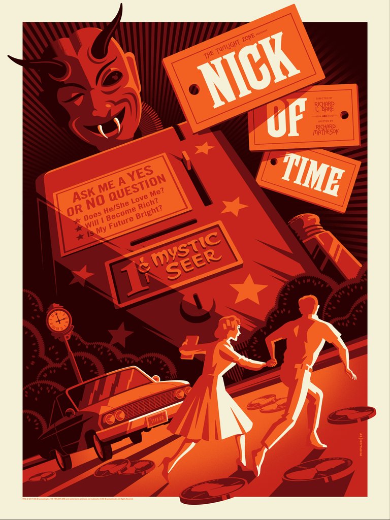 Tom Whalen - "Nick of Time" - The Twilight Zone - Spoke Art