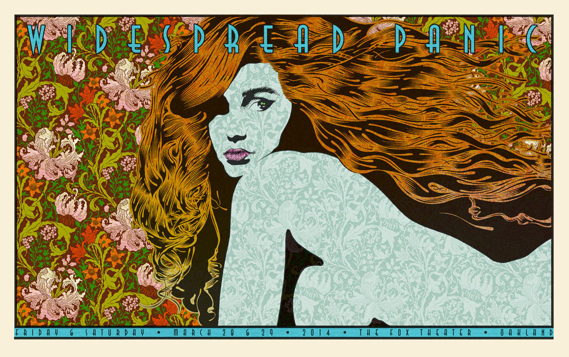Chuck Sperry - Widespread Panic Oakland (Regular) - Spoke Art