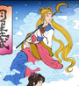 Jed Henry Warrior Maidens Sailor Moon inspired limited edition Ukiyoe Heroes print