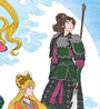 Jed Henry Warrior Maidens Sailor Moon inspired limited edition Ukiyoe Heroes print