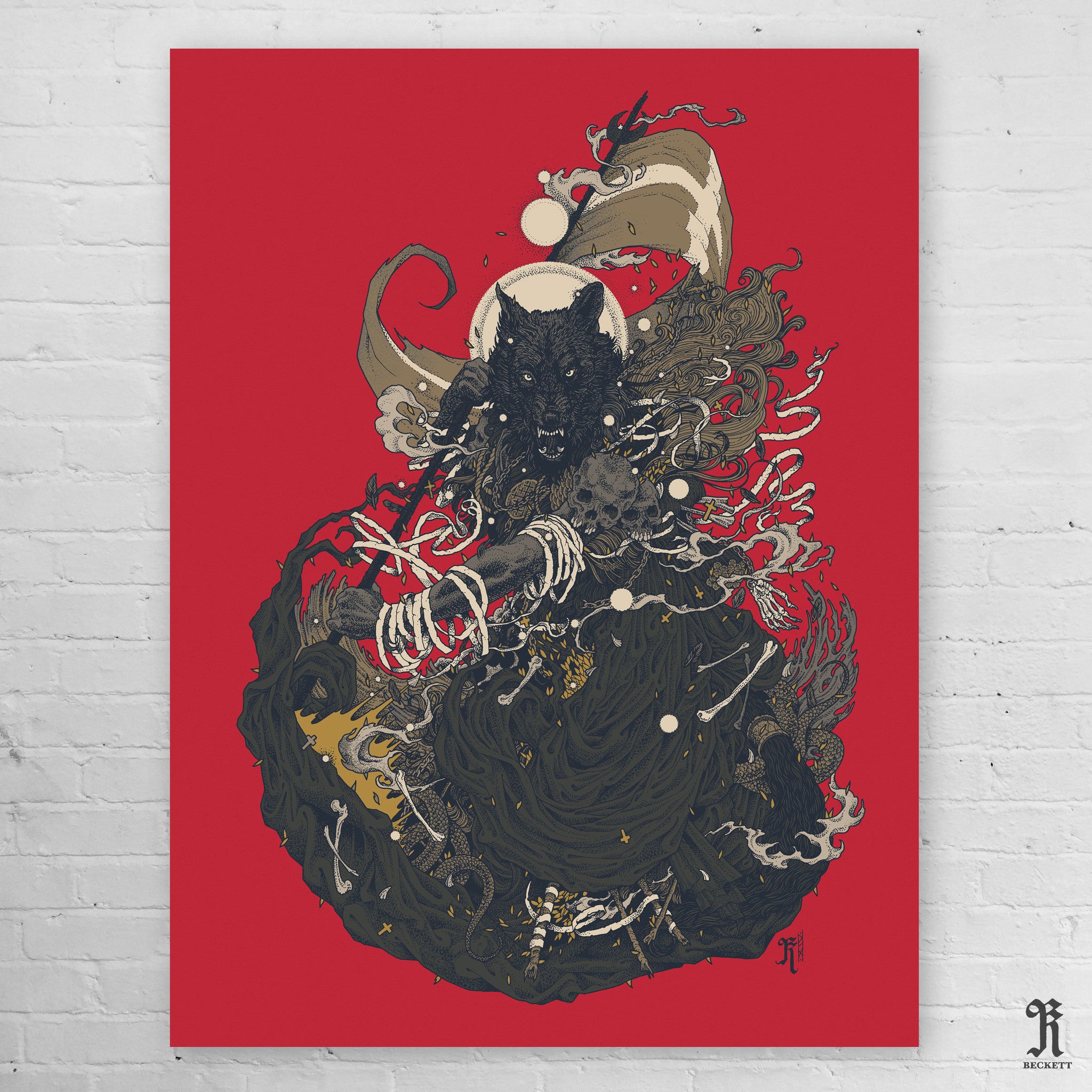 Richey Beckett - "Fenrir" - Spoke Art