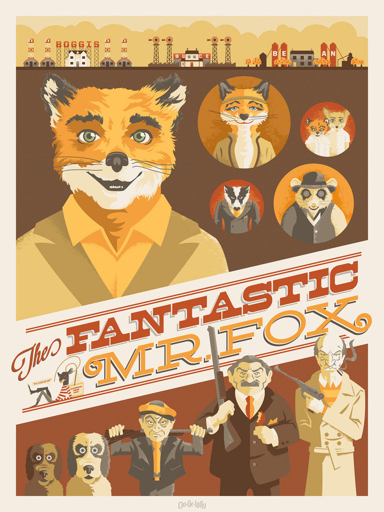 Jayson Weidel - "Fantastic Mr. Fox" - Spoke Art