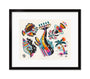Winston the Whale - "Tropical Vibes" (print) - Spoke Art