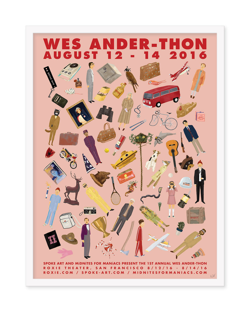 Max Dalton - "Wes Ander-thon 2016" - Spoke Art
