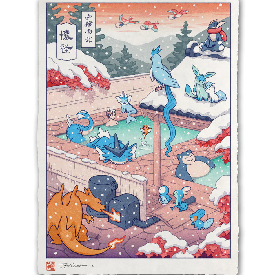 Jed Henry - "Winter Hot Spring" - Spoke Art