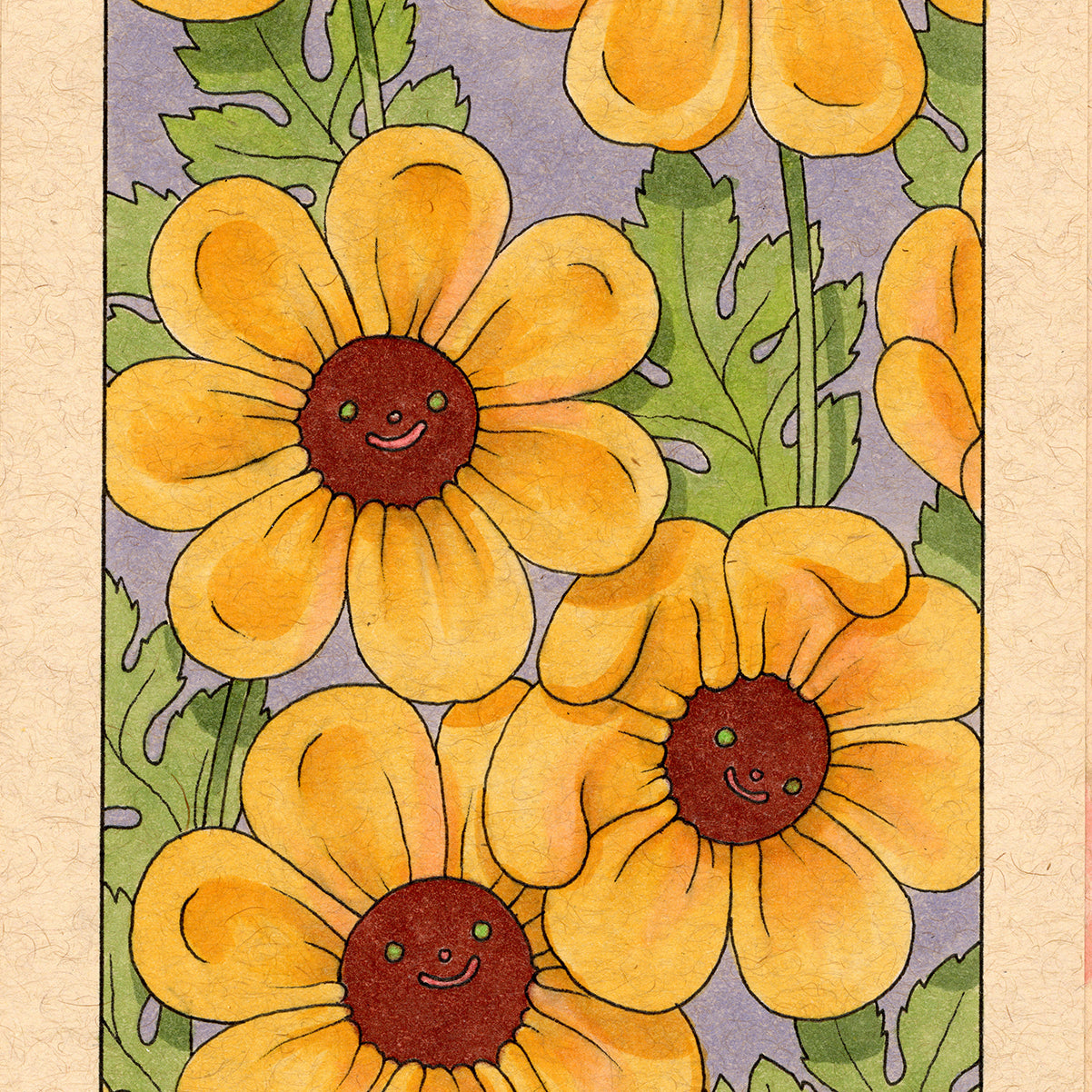 Felicia Chiao - "Yellow Daisies" - Spoke Art