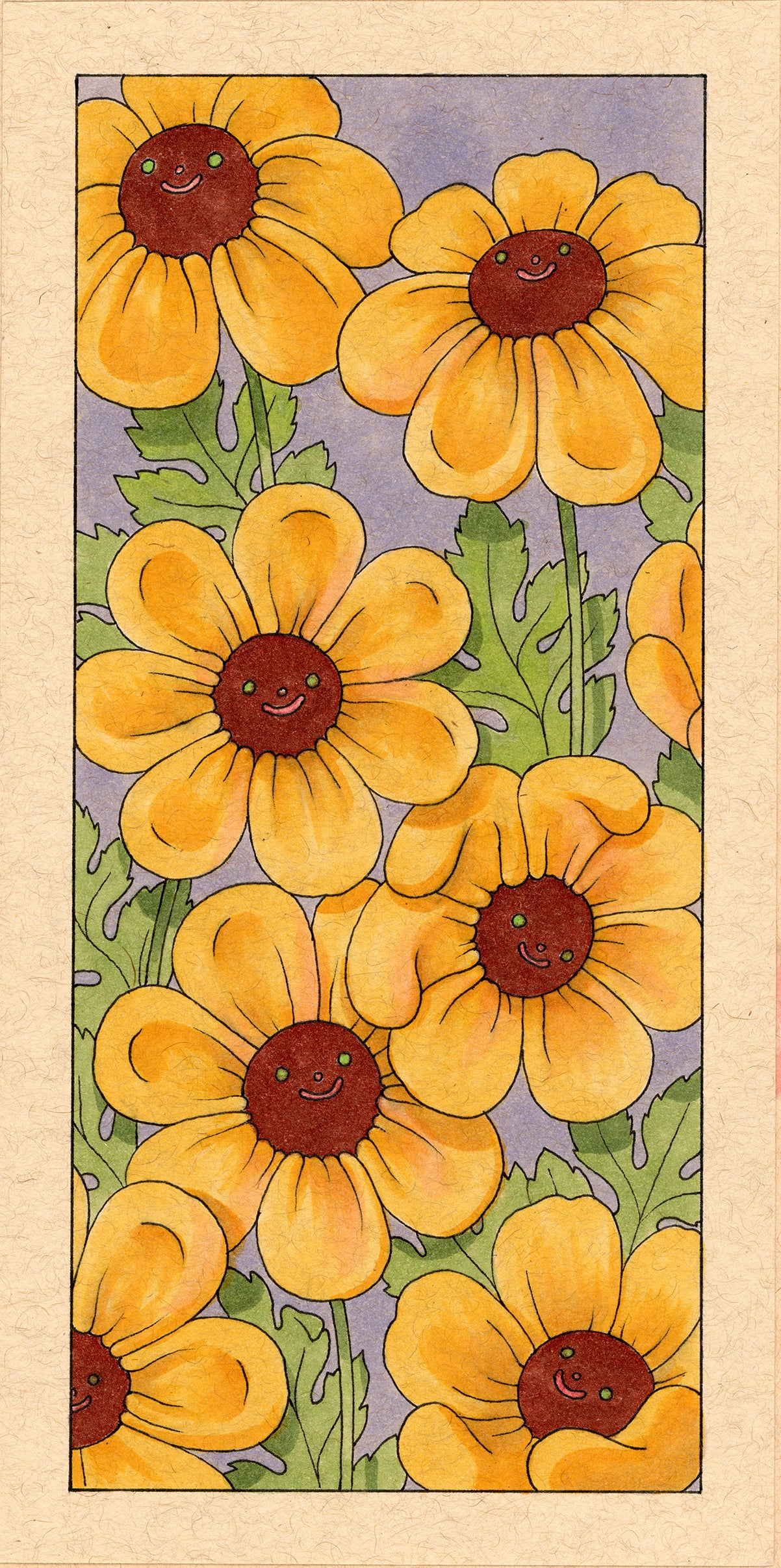 Felicia Chiao - "Yellow Daisies" - Spoke Art