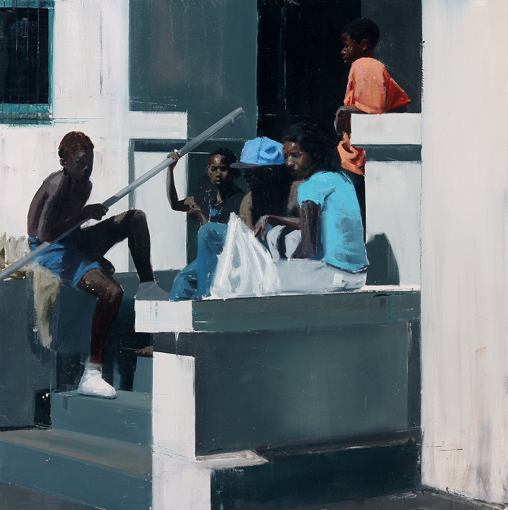 Brett Amory - "Waiting #190" - Spoke Art