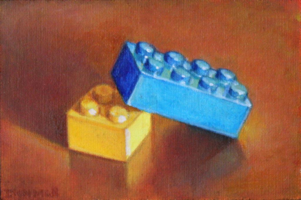 "Two Legos" - Spoke Art