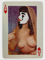 Lyndsie Fox Juggalettes hand-painted vintage nude playing cards