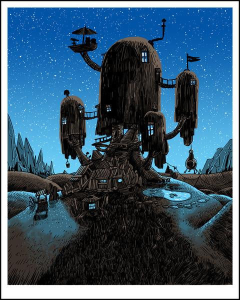 Tim Doyle - "Dawn over Ooo" - Spoke Art