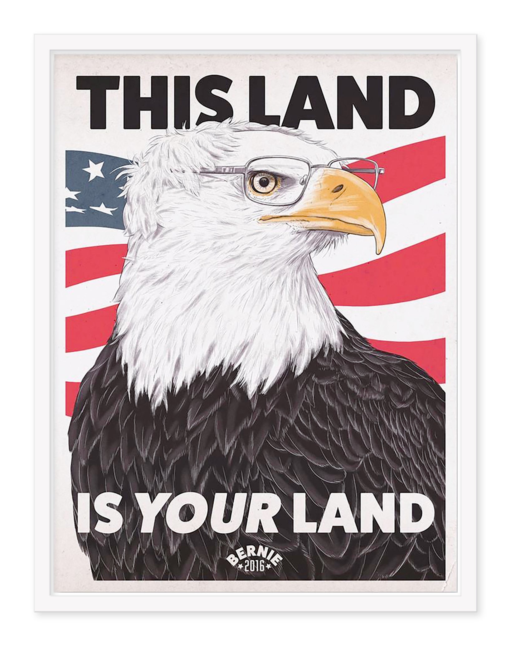 "This Land is Your Land" poster - Spoke Art