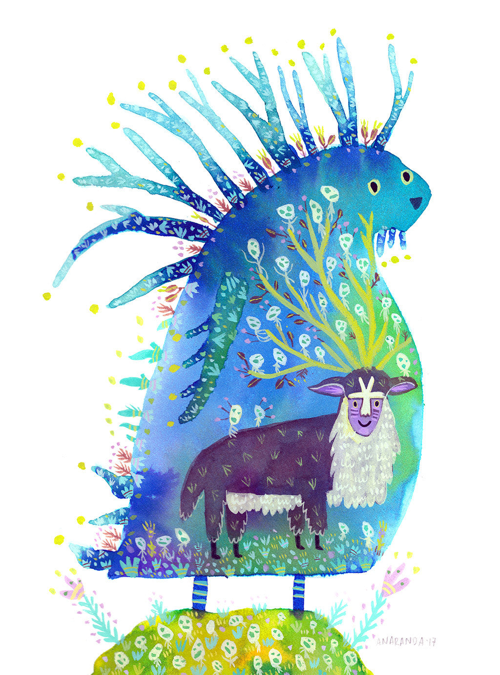Ana Aranda - "Forest Spirits" - Spoke Art