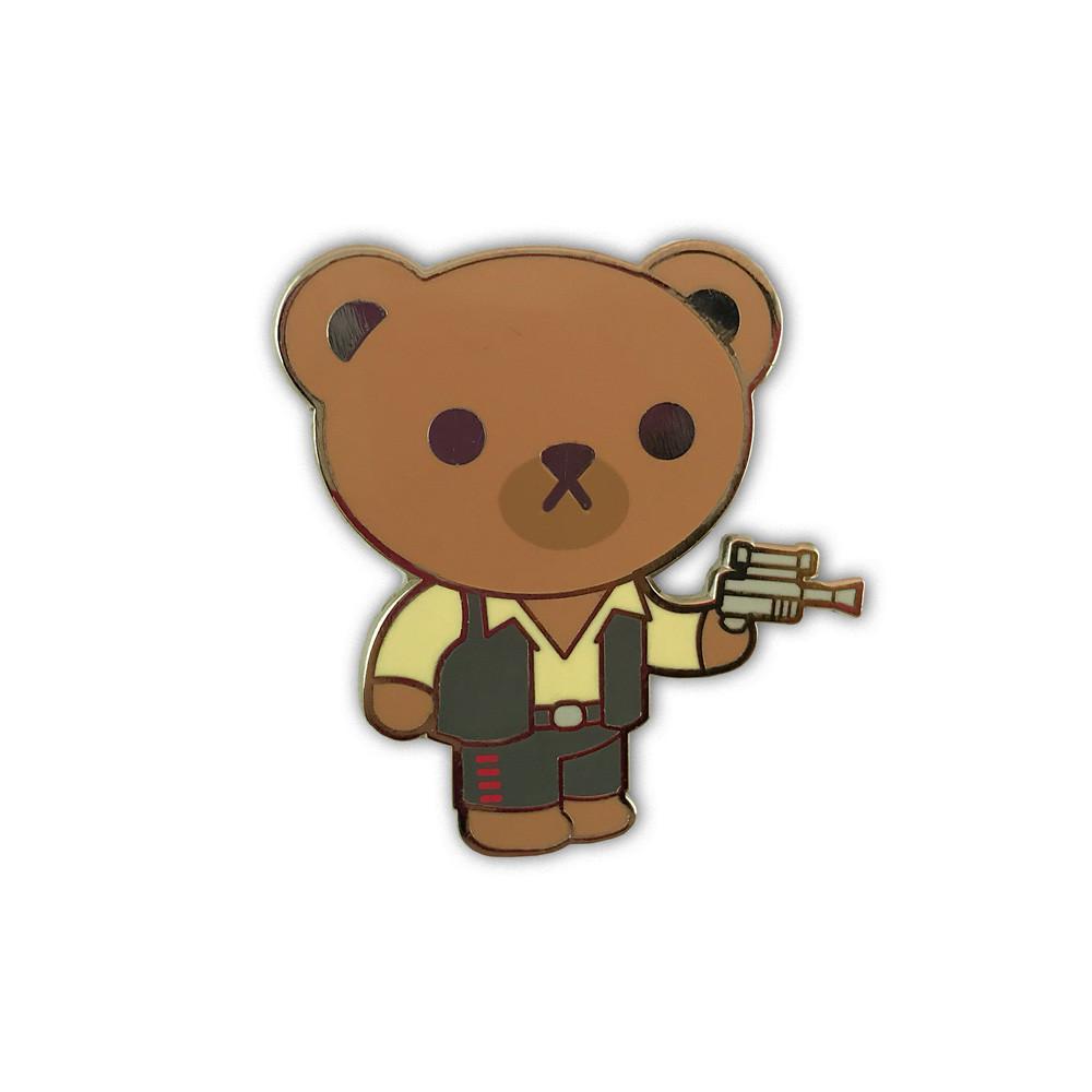 "Bearison Ford - Bear Solo" Enamel Pin - Spoke Art