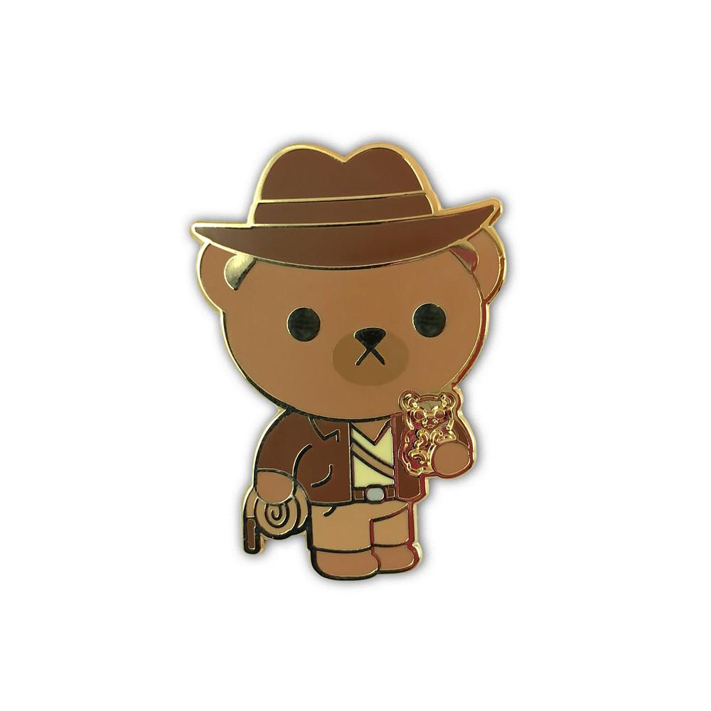 "Bearison Ford - Indiana Bear" Enamel Pin - Spoke Art