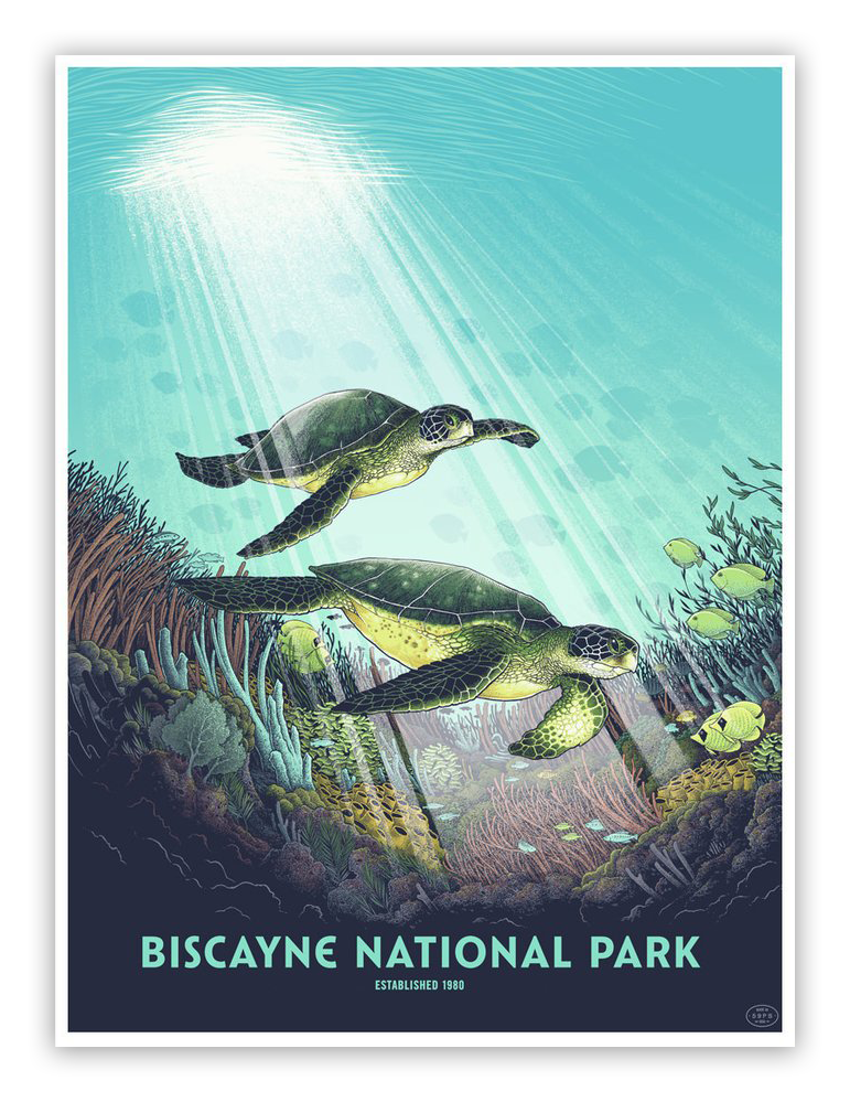 Justin Santora - "Biscayne National Park" - Spoke Art