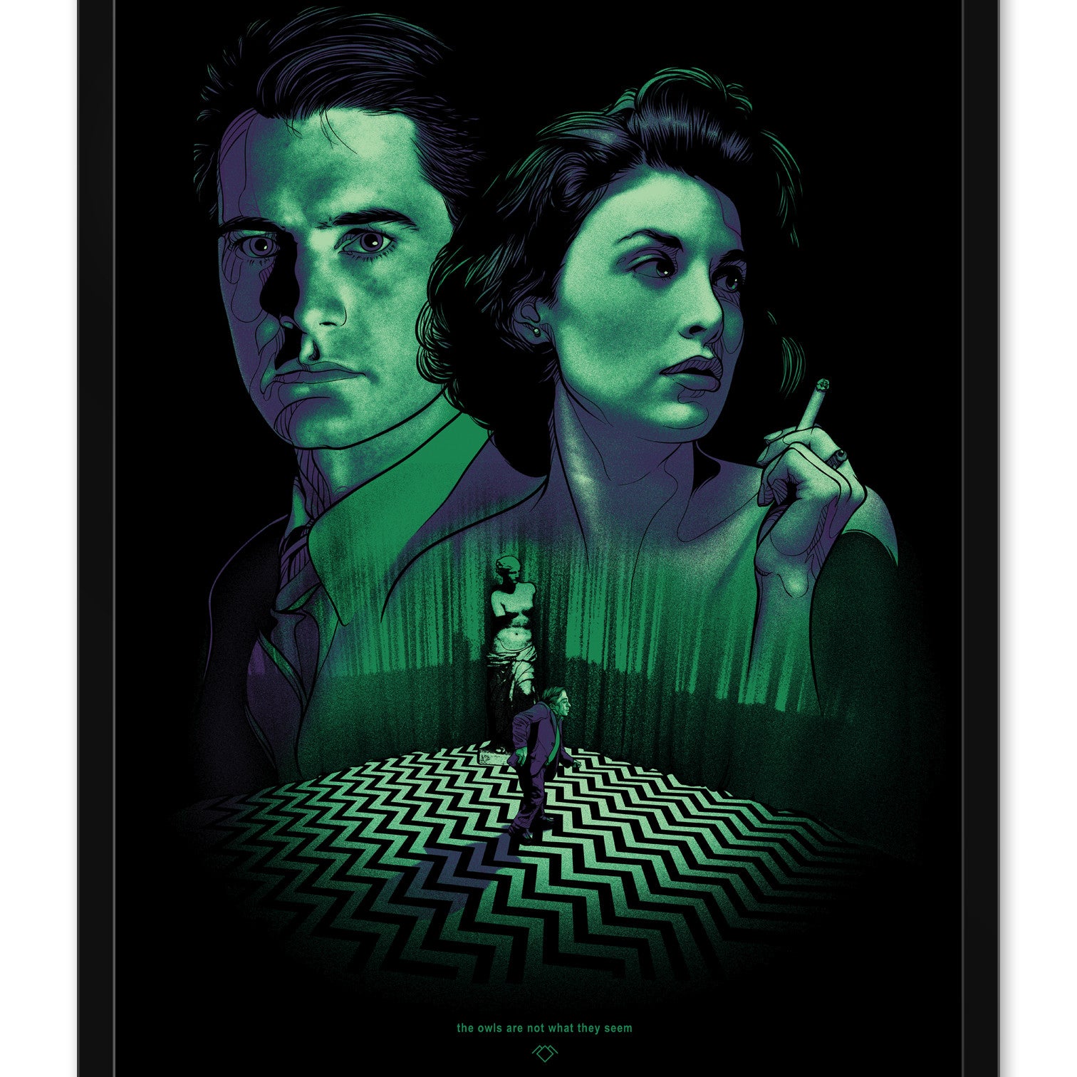Joshua Budich - "The Owls Are Not What They Seem" (variant edition) - Spoke Art