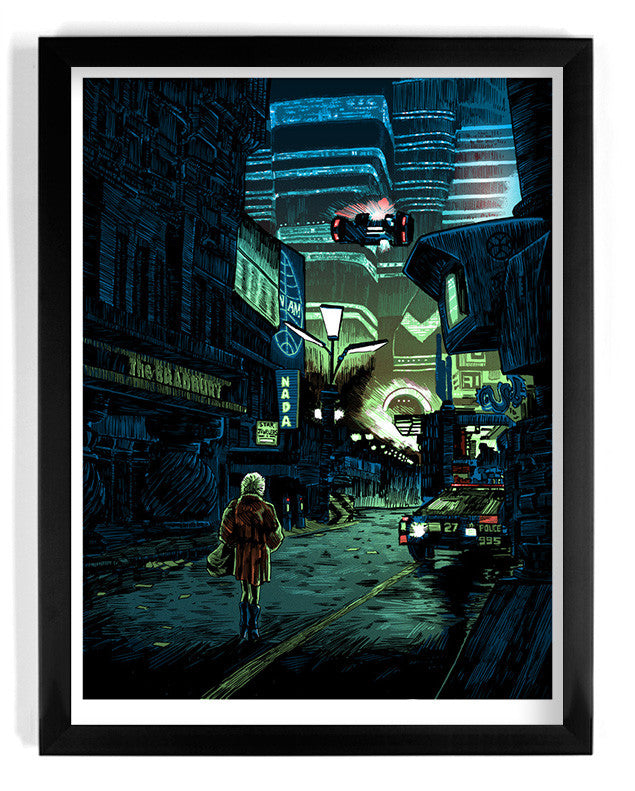 Tim Doyle - "We Scared Each Other Pretty Good"(GID Variant) (Blade Runner) - Spoke Art