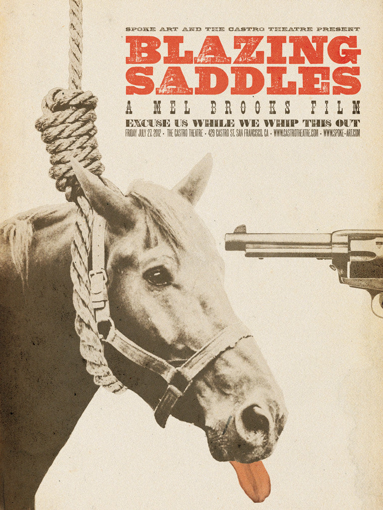 Brandon Schaefer - "Blazing Saddles" - Spoke Art