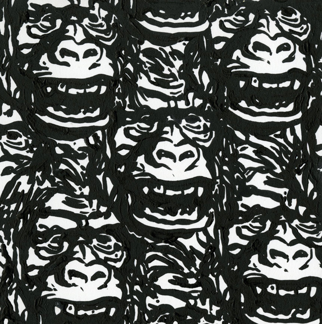 Steve Seeley - "Gorilla Pattern #2" - Spoke Art