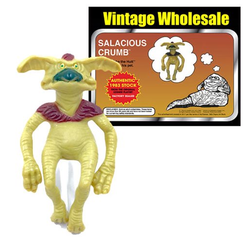 Star Wars Salacious Crumb Vintage Kenner Action Figure - Spoke Art