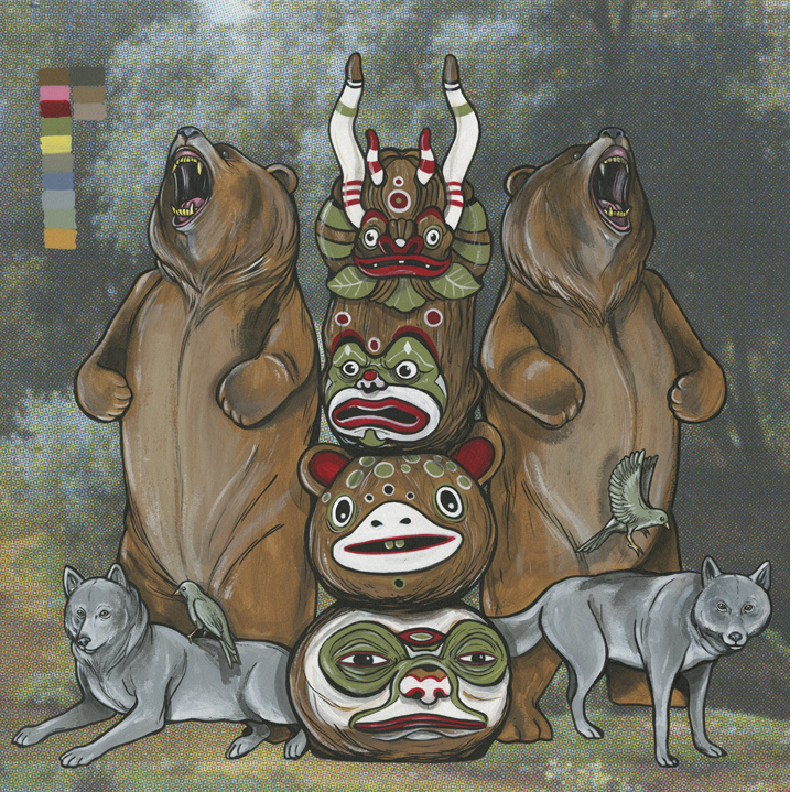 Steve Seeley - "Kaiju/Yokai Totem" - Spoke Art