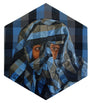 Peter Adamyan - "Camouflage Blue Flannel" - Spoke Art