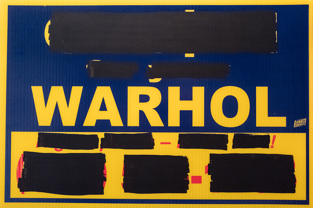 Cash For Your Warhol - "CFYW Higher-Prices (redacted)" - Spoke Art