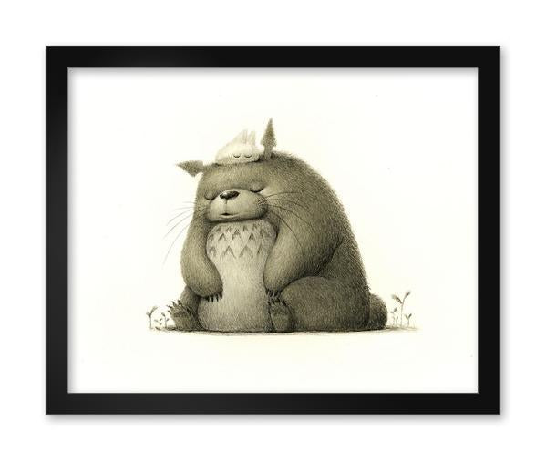 Charles Santoso - "Nap Time" (print) - Spoke Art