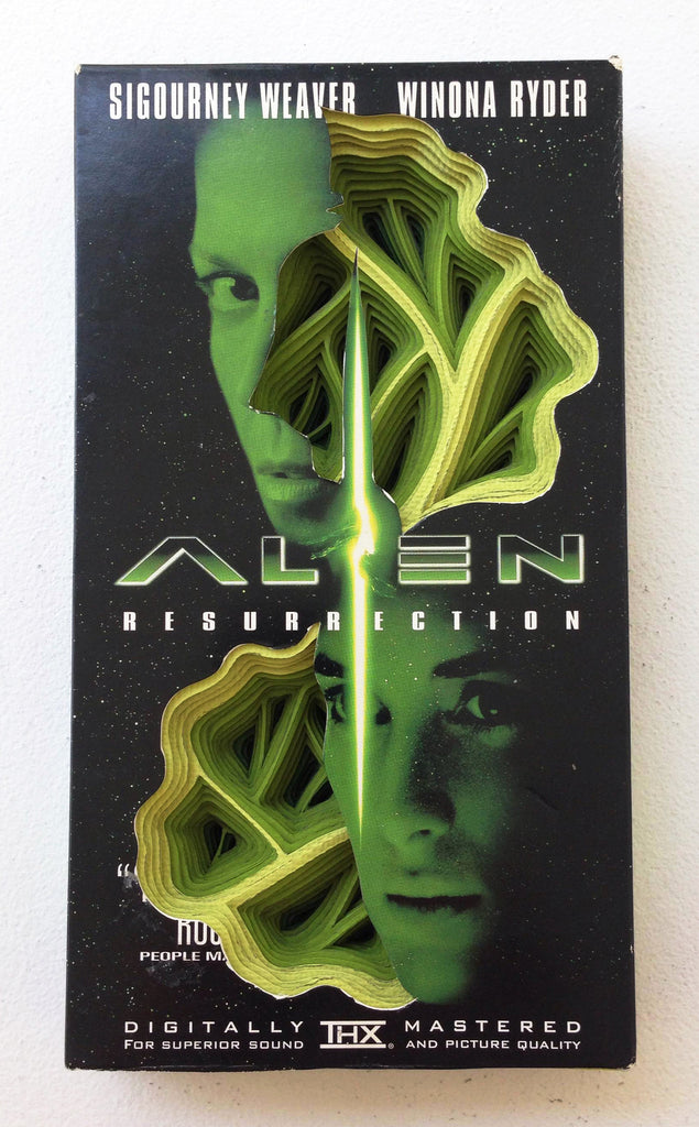 Charles Clary - "Alien Resurrection VHS" - Spoke Art