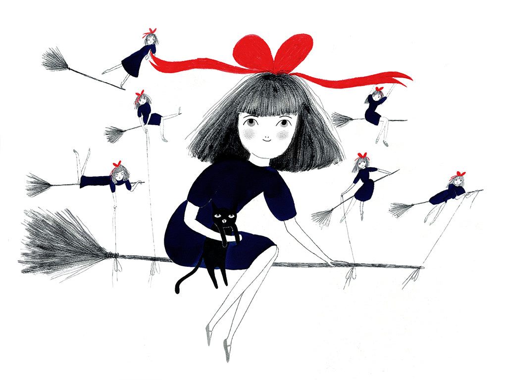 Chelsea O'Byrne - "Kiki" (print) - Spoke Art