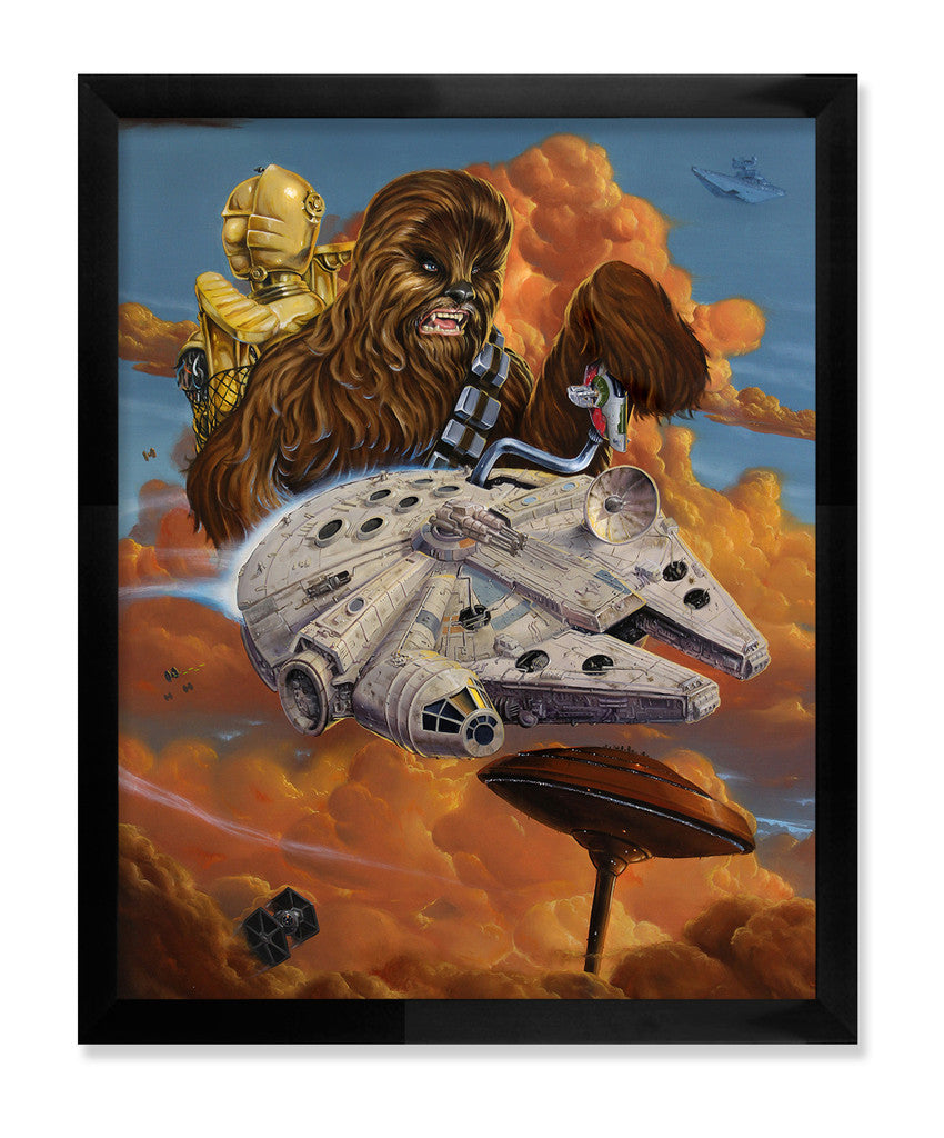 Jonathan Bergeron - "Escape From Cloud City" - Spoke Art