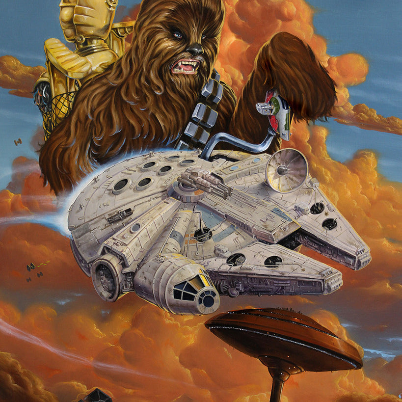 Jonathan Bergeron - "Escape From Cloud City" - Spoke Art