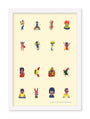 Chris Walker - "Bob's Burgers Tattoo Artwork Colour Proof Sheet" - Spoke Art