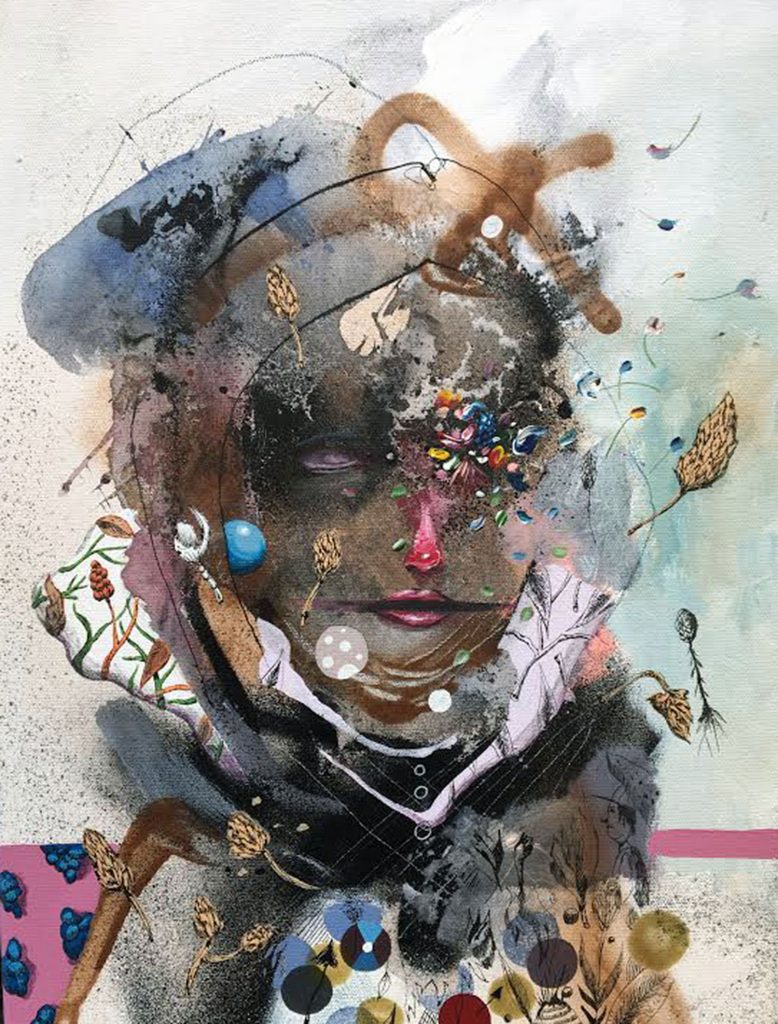 Collin van der Sluijs- "Disturbed Portrait" - Spoke Art
