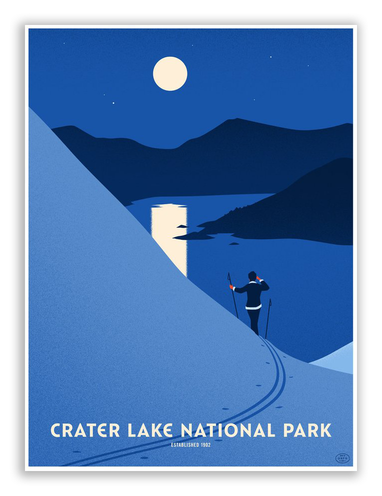 Thomas Danthony - "Crater Lake National Park" - Spoke Art