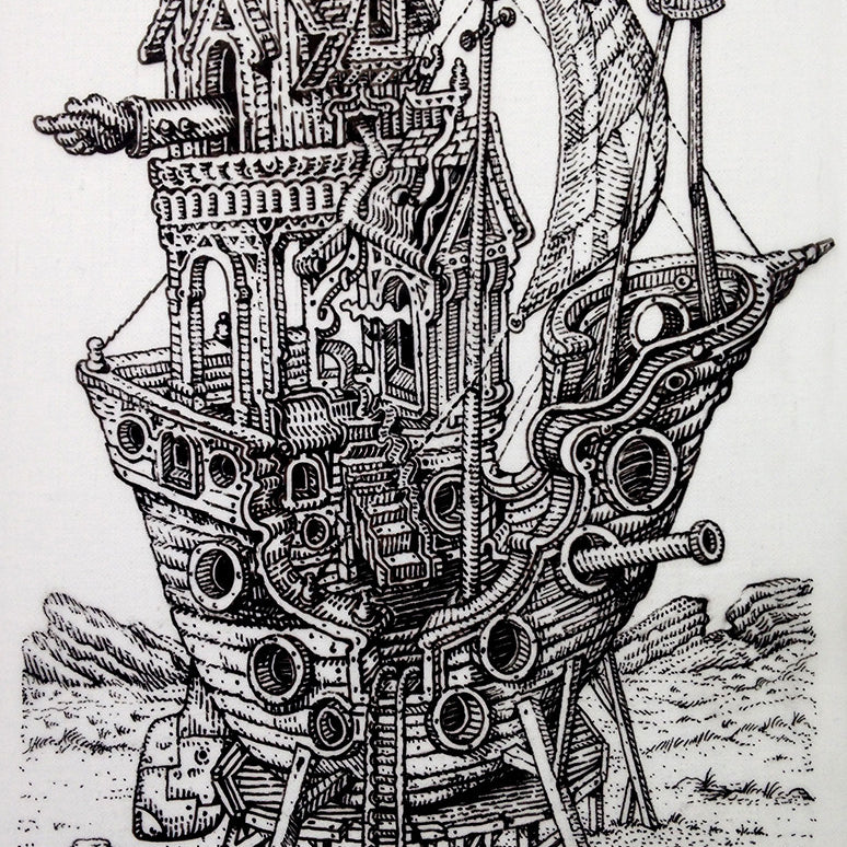 David Welker - "Waiting for the Flood" - Spoke Art