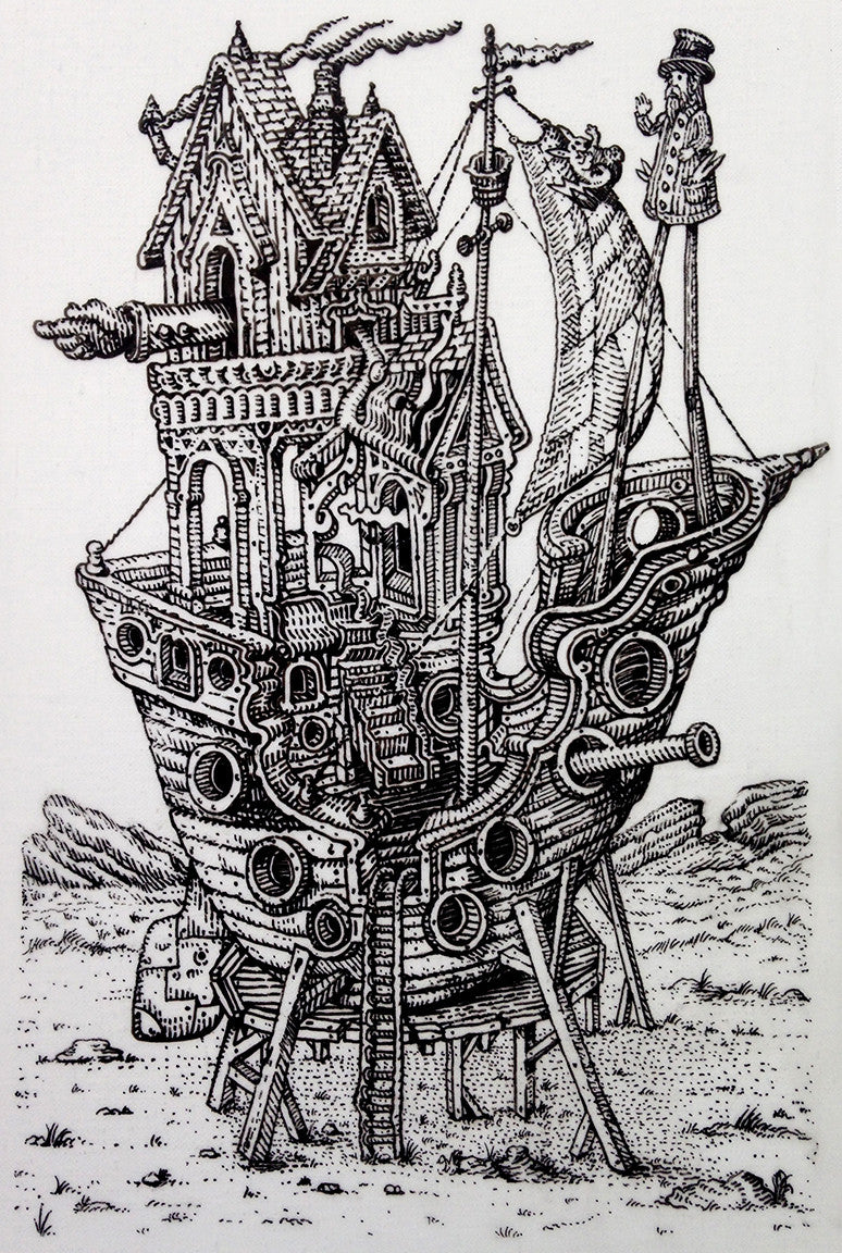David Welker - "Waiting for the Flood" - Spoke Art