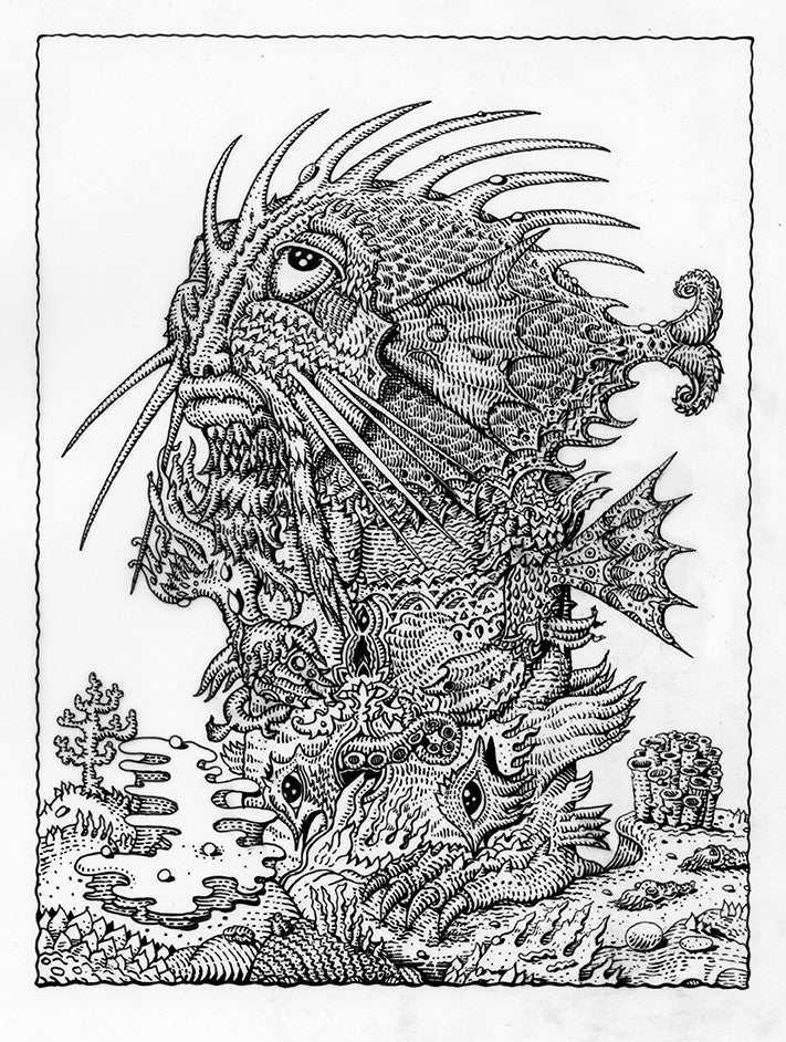 David Welker - "Ween Chi 1" - Spoke Art