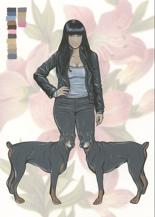 Steve Seeley - "Nicki Minaj w/ dog legs" - Spoke Art