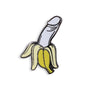 Dick Banana Enamel Pin - Spoke Art