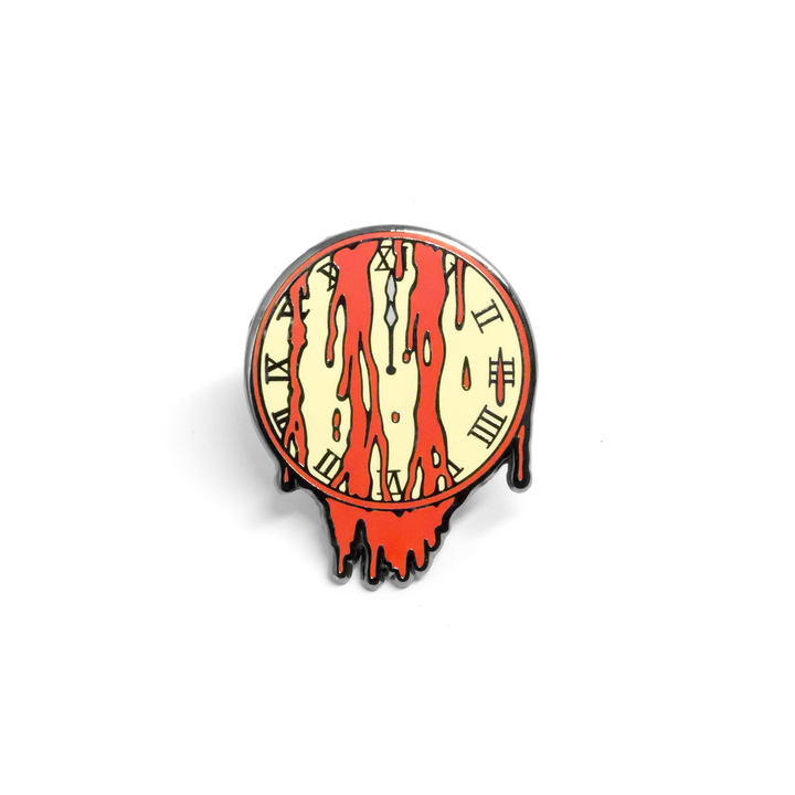 Doomsday Clock Enamel Pin - Spoke Art