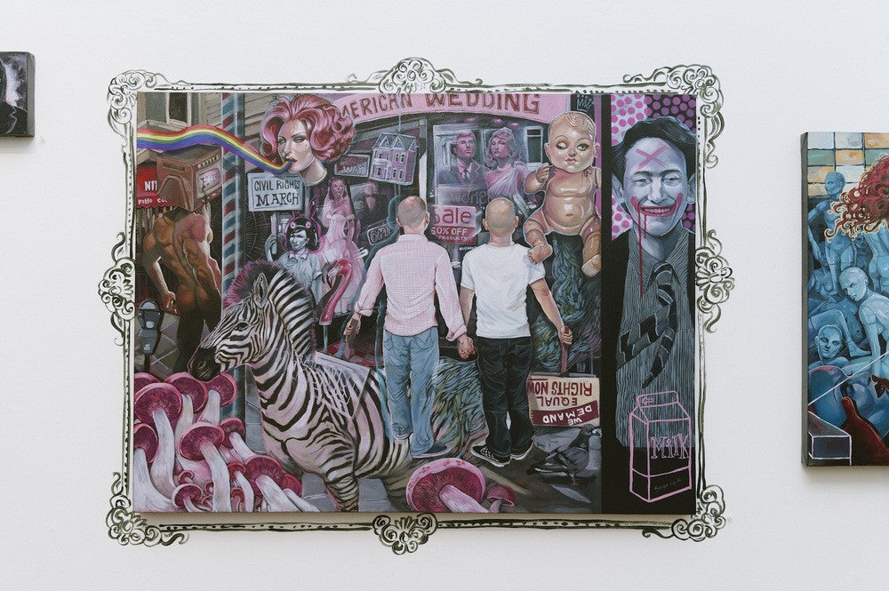 Serge Gay Jr. - "Pink Party" - Spoke Art